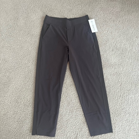 Athleta Brooklyn Ankle pants NWT sz 8 shale - Picture 5 of 10